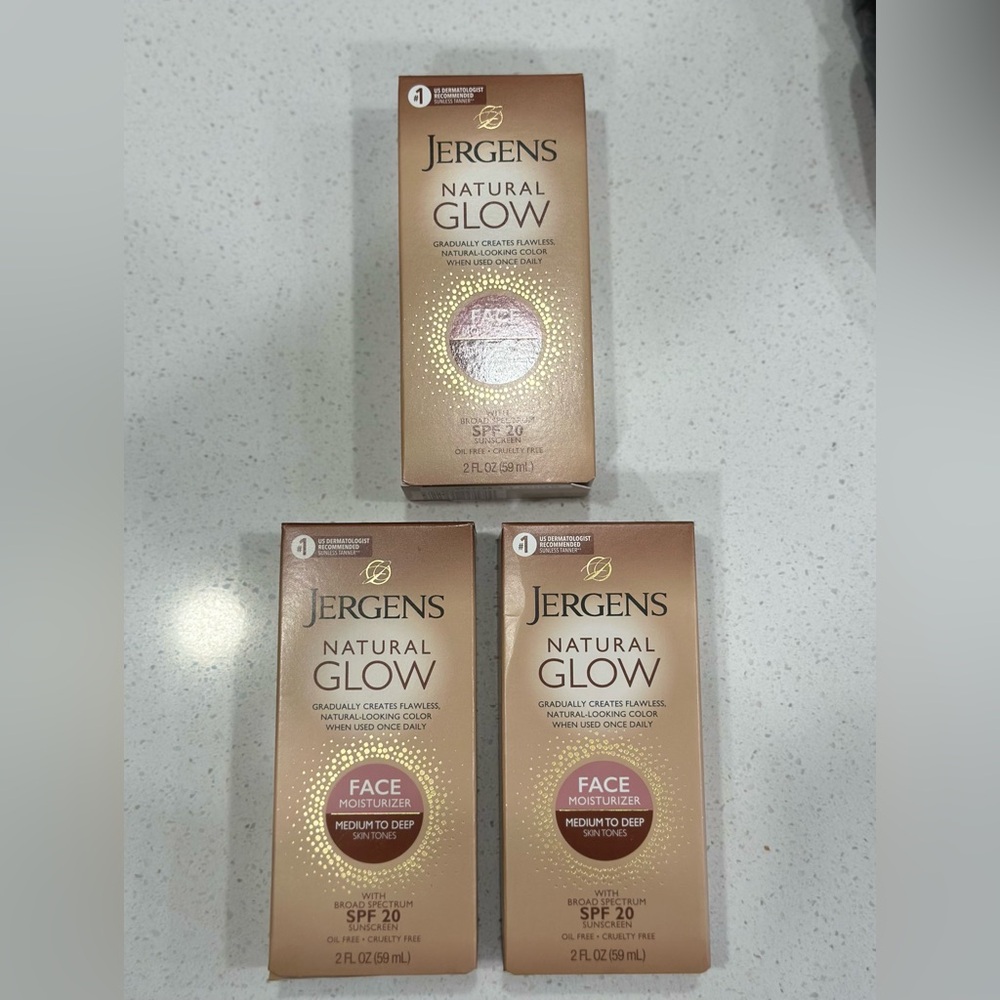 Jergens face moisturizer x 3